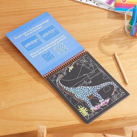 Wydrapywanki na Kołowrotku Dinozaury - Melissa & Doug