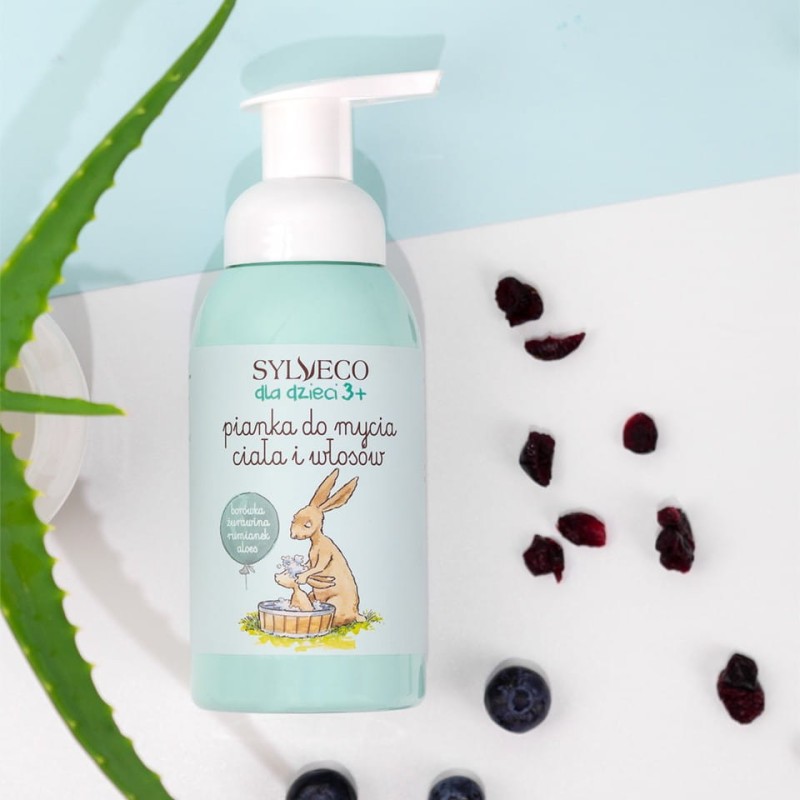 Pianka do mycia ciała i włosów dla dzieci - SYLVECO