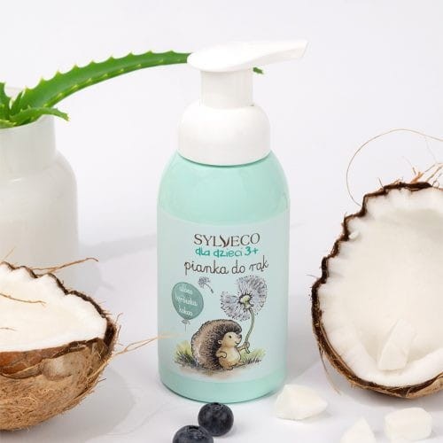 Pianka do mycia rąk dla dzieci borówka - SYLVECO