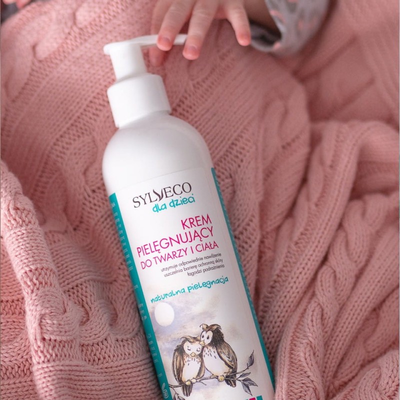 Krem pielęgnujący do twarzy i ciała dla dzieci - SYLVECO