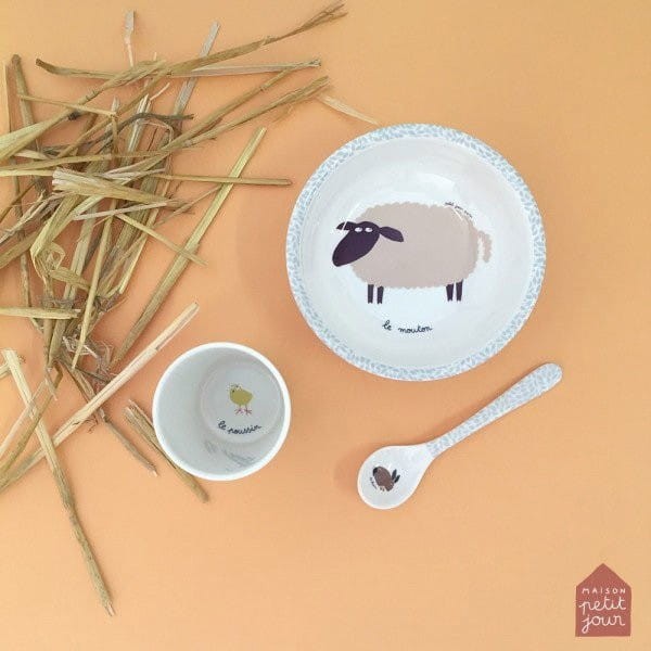 Łyżeczka dla dzieci Farma - Petit Jour Paris