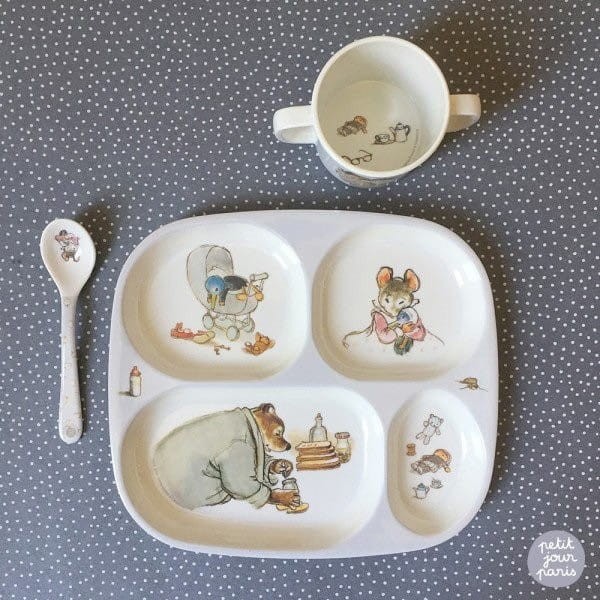 Łyżeczka z melaminy Ernest i Celestyna - Petit Jour Paris