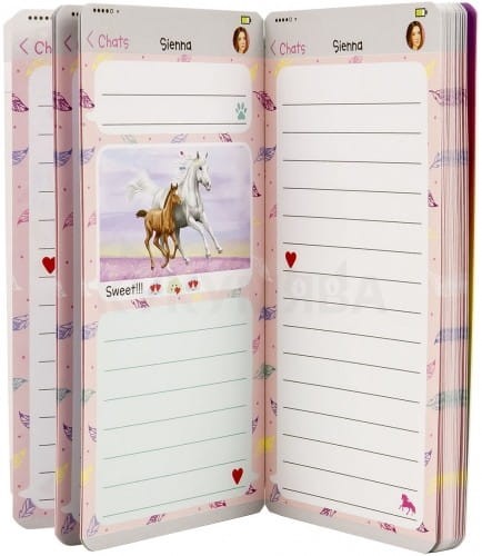 Notesik w Kształcie Telefonu Koń w Galopie - Miss Melody