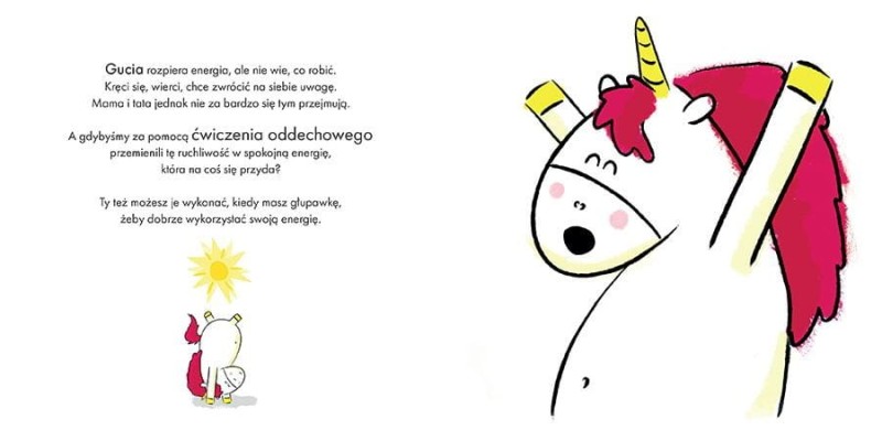 Gucio szaleje. Uczucia Gucia + ćwiczenia oddechowe
