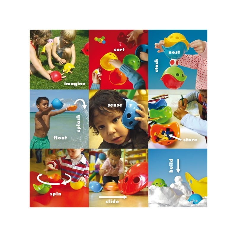 Małe Muszle Bilibo 6 szt - Moluk