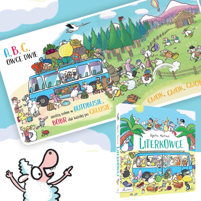 Literkowce. Książka do nauki literek