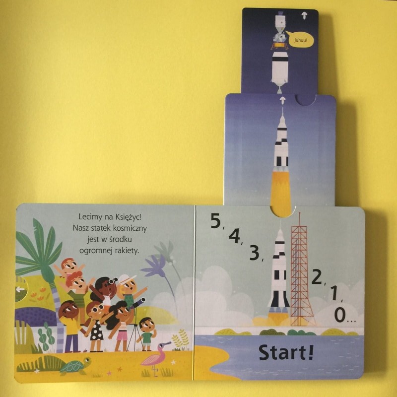 Mój mały świat. Na Księżyc. Ruchome elementy
