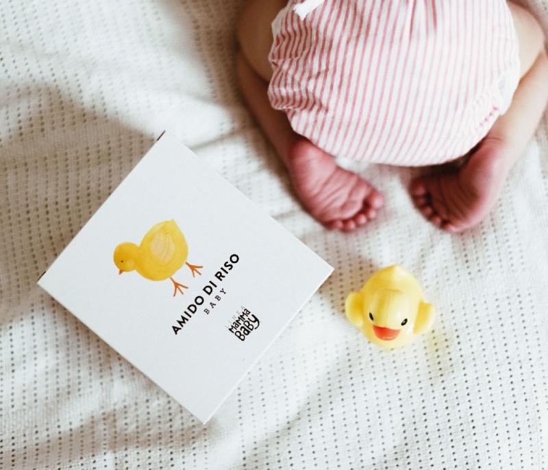 Skrobia Ryżowa 5 x 30g Amido di Riso - Linea MammaBaby