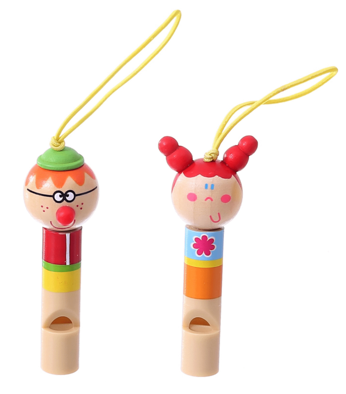Drewniany Gwizdek Ludziki 1 szt.- Askato