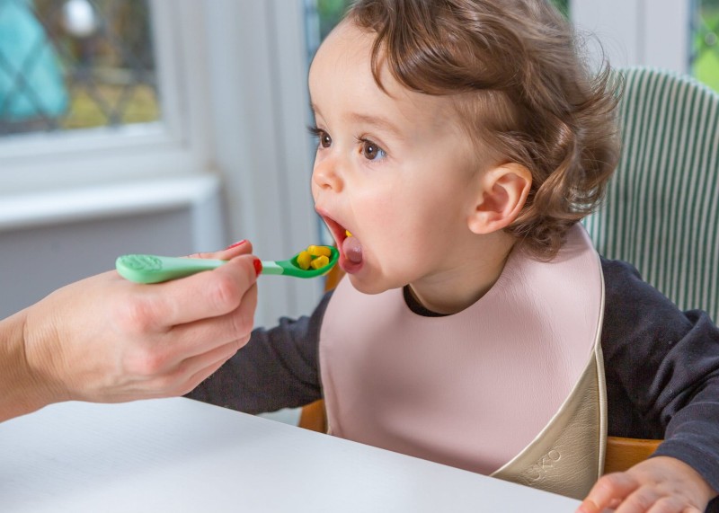 3 Łyżeczki do Karmienia Dzieci Etap 1 szare - Nana's Manners