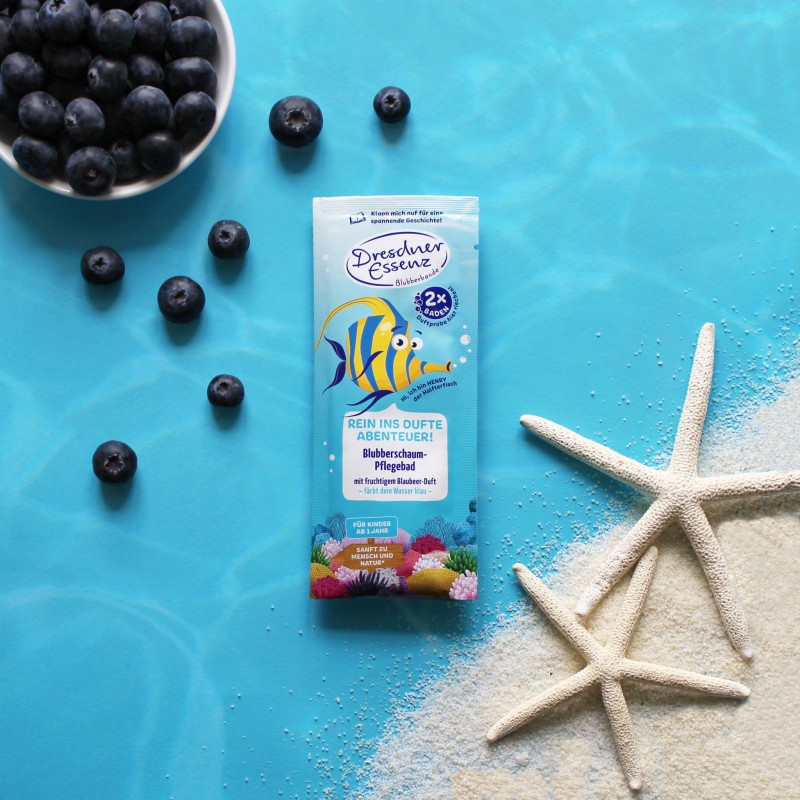 Musująca Sól do Kąpieli Rybka Henry Bubble Gang 2x 30g - Dresdner Essenz