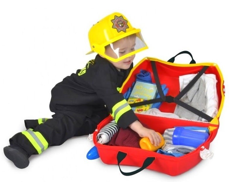 Walizka Jeździk Wóz Strażacki - Trunki