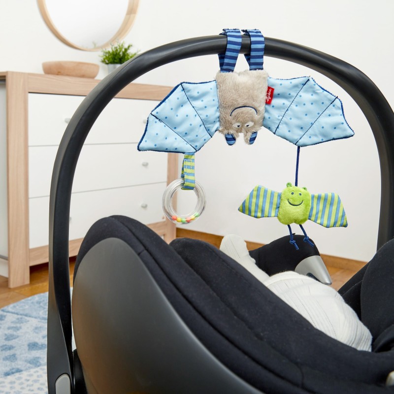 Szeleszcząca Zawieszka Aktywizująca z Grzechotką Nietoperz - Sigikid