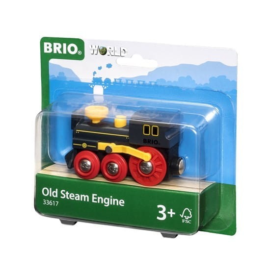 Zabytkowy Parowóz Lokomotywa 33617 - Brio