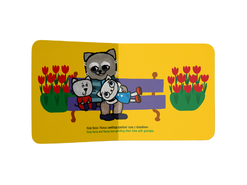 Akademia Kici Koci. Dzień z dziadkiem Nauka Angielskiego