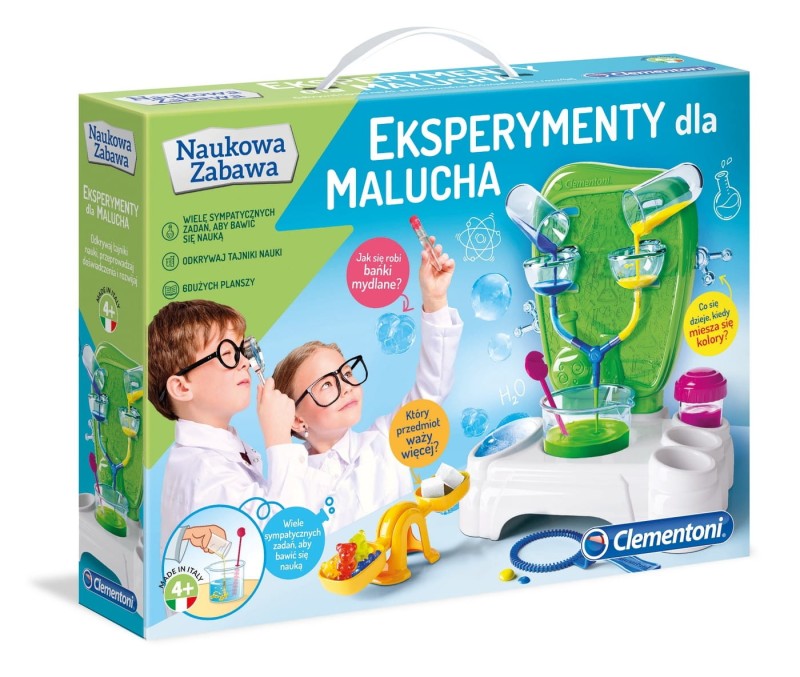 Eksperymenty Dla Malucha Naukowa zabawa - Clementoni