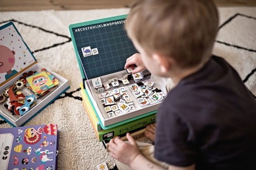 Magnetyczna Układanka Alfabet Magnetibook - Janod