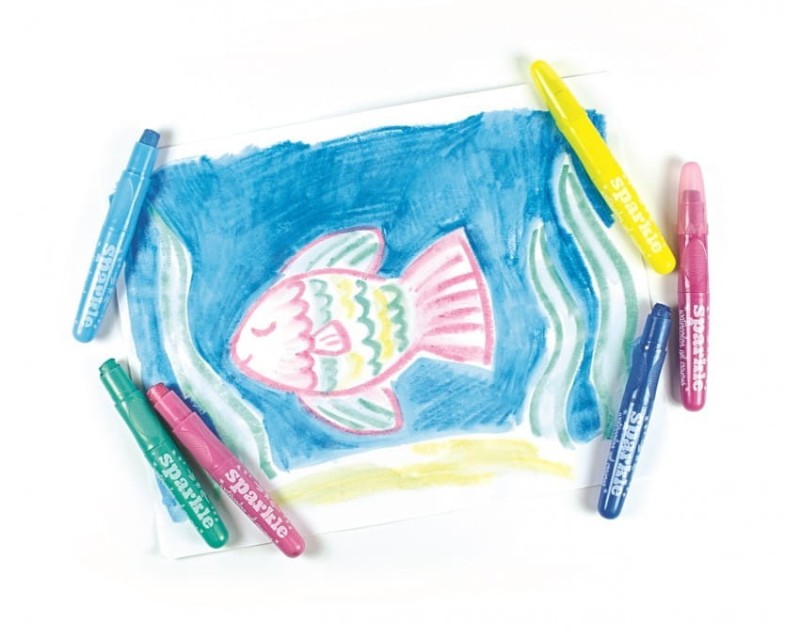 Kredki Wodne Żelowe Magic Sparkle 12 szt. - Ooly