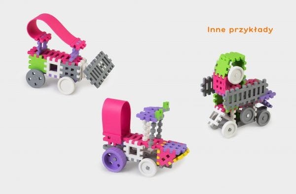 Mini Waffle Konstruktor 140 dla dziewczynki - Marioinex
