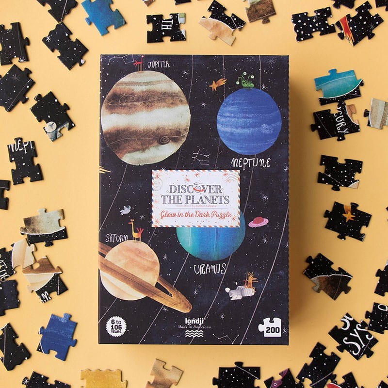 Puzzle Kosmos Odkryj Planety 200 el.- Londji