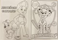 Kolorowanka Psi Patrol Pokoloruj świat! 2 Bohaterska ekipa