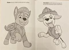 Wodą malowane. Psi Patrol. Wesołe kolory. Kolorowanka Wodna