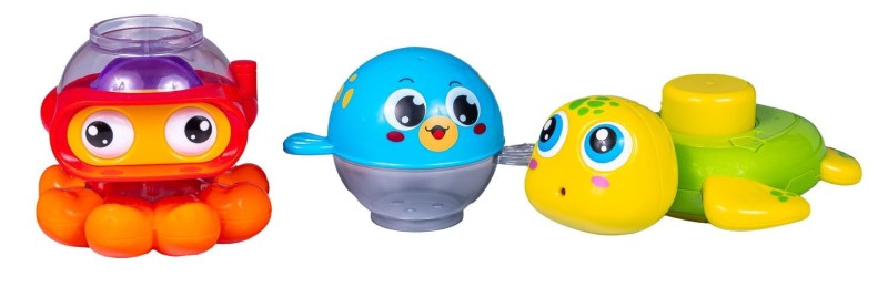Wesoła Piramidka Zabawki do Kąpieli - Smily Play