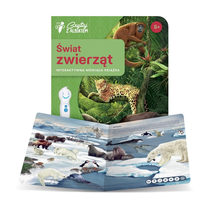 Zestaw Świat Zwierząt - Czytaj z Albikiem