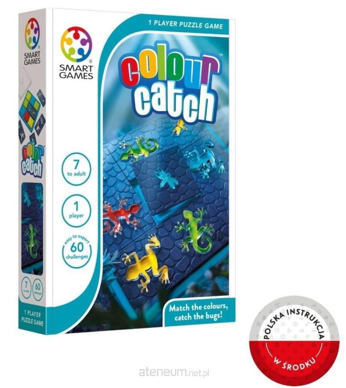 Gra Planszowa Colour Catch 7+ dopasuj kolory - Smart Games