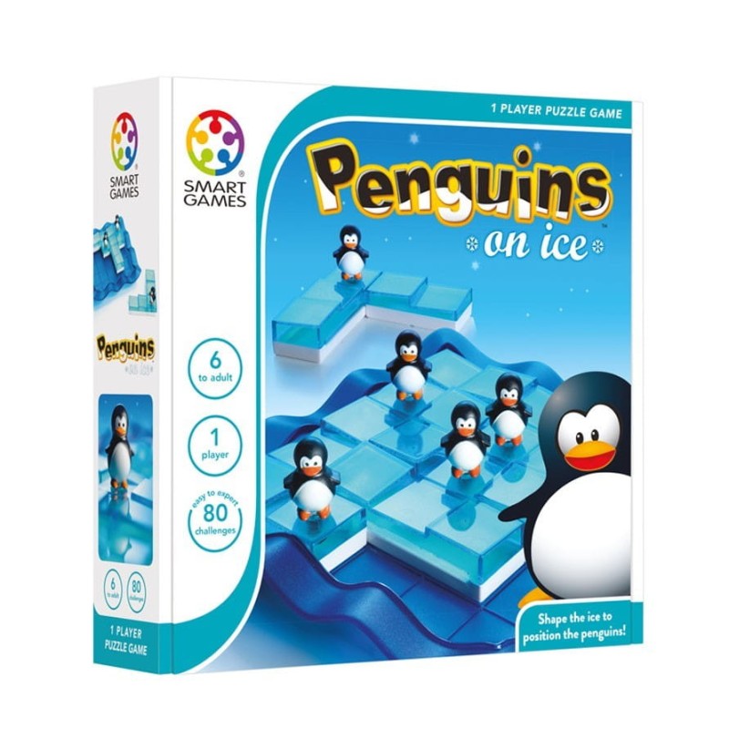 Gra Planszowa Penguins On Ice 6+ Pingwiny - Smart Games