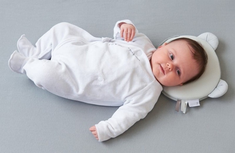 Poduszka z Pamięcią Kształtu P’tit Panda Air Szara - Candide