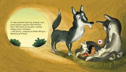 Księga dżungli. Bajka dźwiękowa. 16 dźwięków