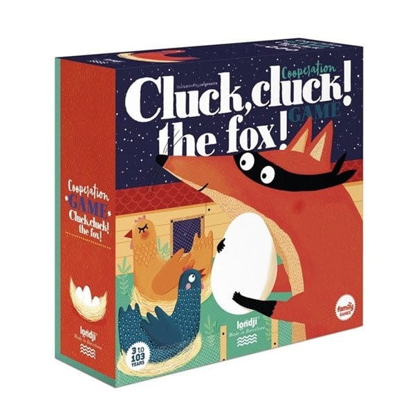 Gra planszowa Cluck, Cluck! Fox!! Puk Puk, tu lisek! - Londji
