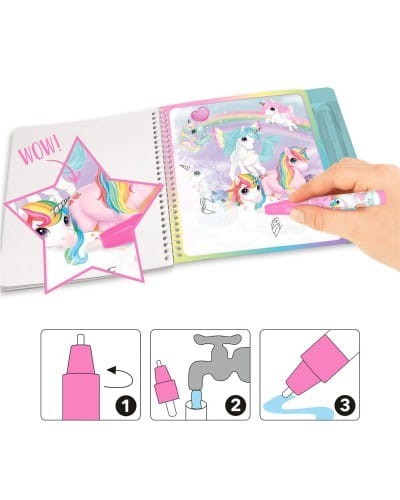 Kolorowanka Wodna Jednorożce Mimimoomis - Depesche