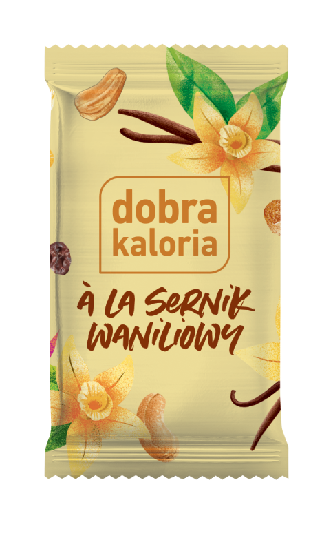 Mini batoniki a'la sernik waniliowy - 102 g (6 szt.) - Dobra Kaloria