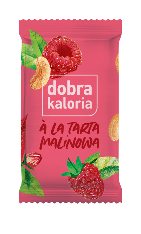 Mini batoniki a'la tarta malinowa - 102 g (6 szt.) - Dobra Kaloria