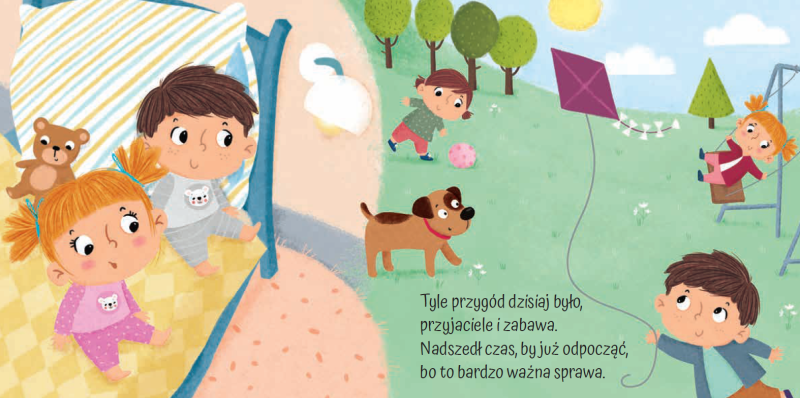 Postępy malucha. Czas na sen