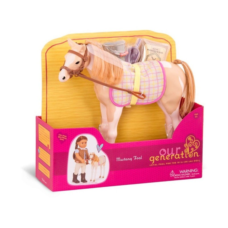 Konik źrebak 30 cm z akcesoriami Mustang - Our Generation