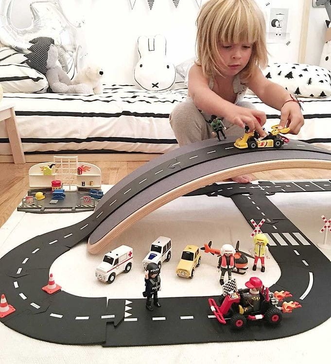 Puzzle droga do układania 8 el. Mixed - Waytoplay