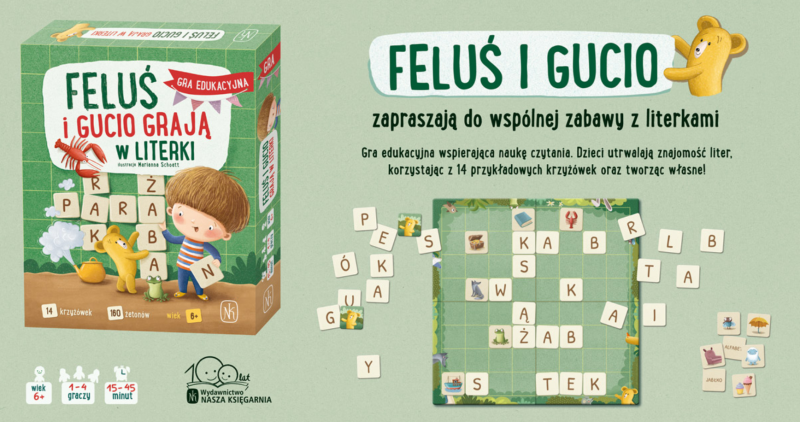 Feluś i Gucio grają w literki