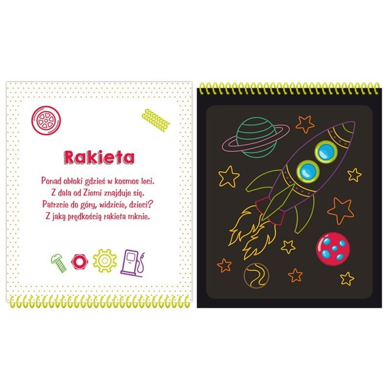 Zdrapywanki z Rysikiem Pojazdy - Aksjomat