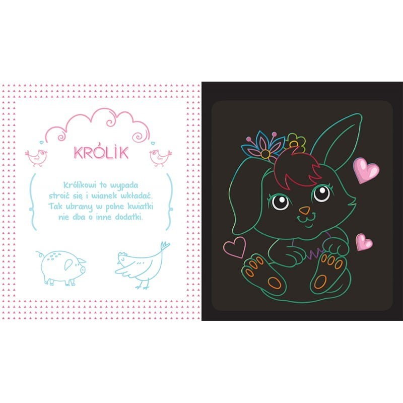 Zdrapywanka z Rysikiem  Zwierzęta na wsi - Aksjomat