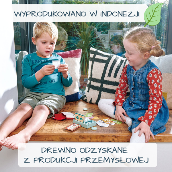 Drewniany Terminal Płatniczy z Akcesoriami - Tender Leaf Toys