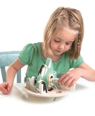 Balansujący Biegun Polarny Gra Zręcznościowa - Tender Leaf Toys