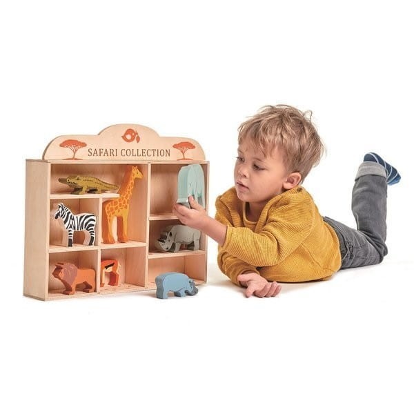 Drewniane Figurki Zwierzęta Safari - Tender Leaf Toys