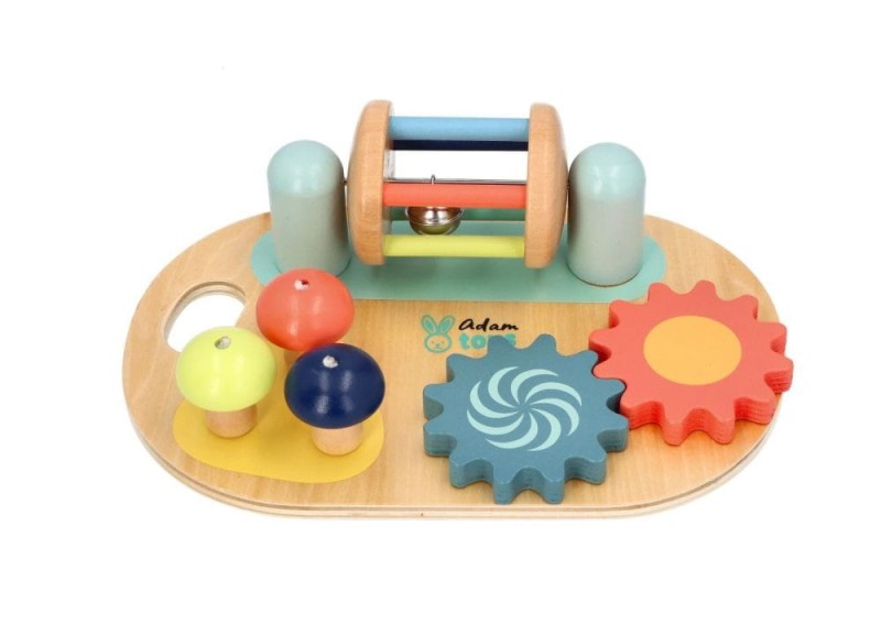 Drewniany Stolik Edukacyjny - Adam Toys