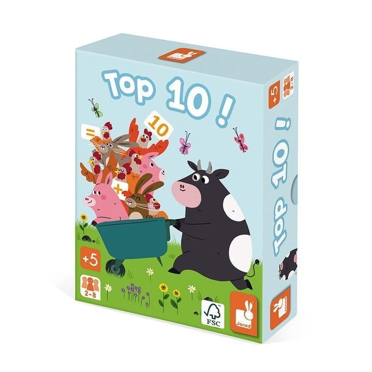 Gra Karciana strategiczna Top 10 - Janod