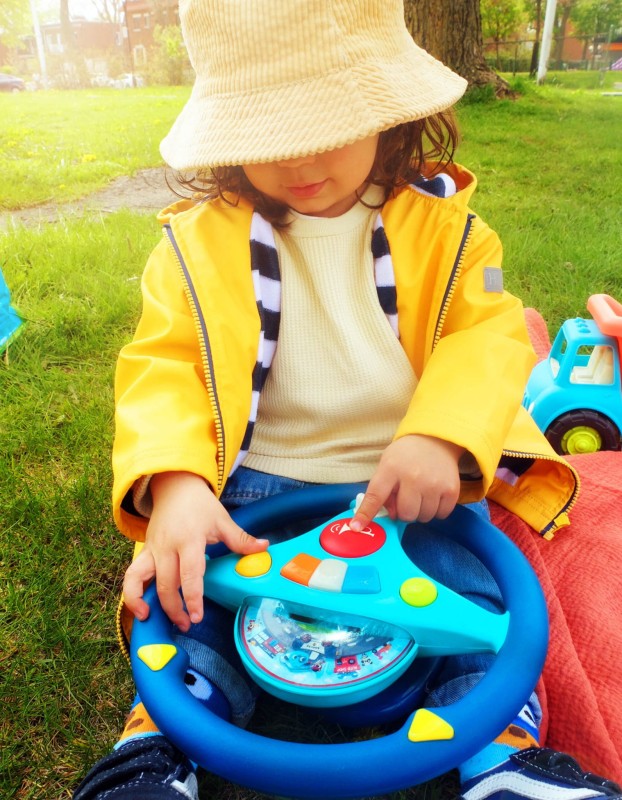 Interaktywna Kierownica Woofer’s Musical Driving Wheel - b.toys