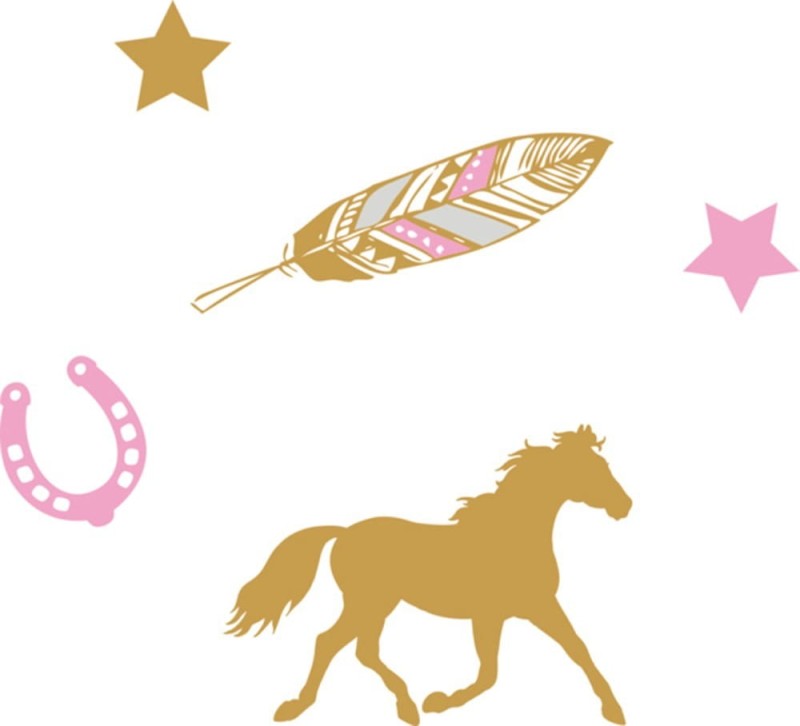 Metaliczne Tatuaże dla Dzieci Konie - Die Spiegelburg