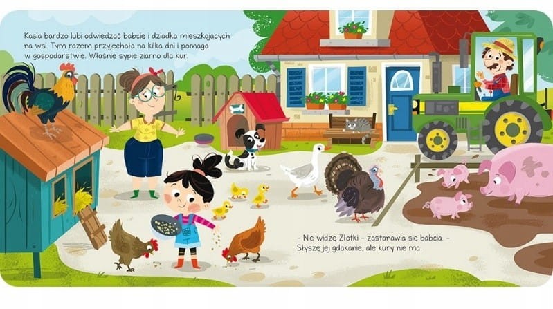 Niezwykły dzień Na wsi. Książeczka z dźwiękiem